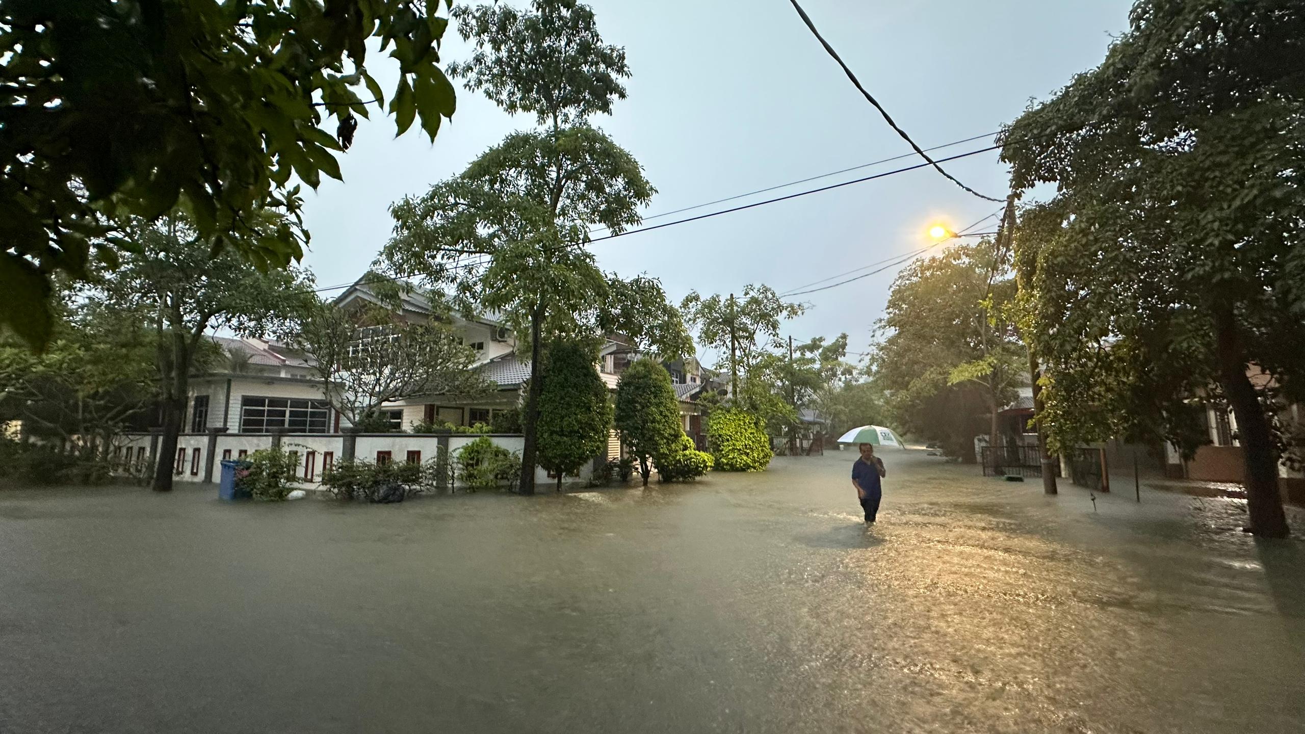 Banjir: Tinggal tiga sekeluarga di PPS