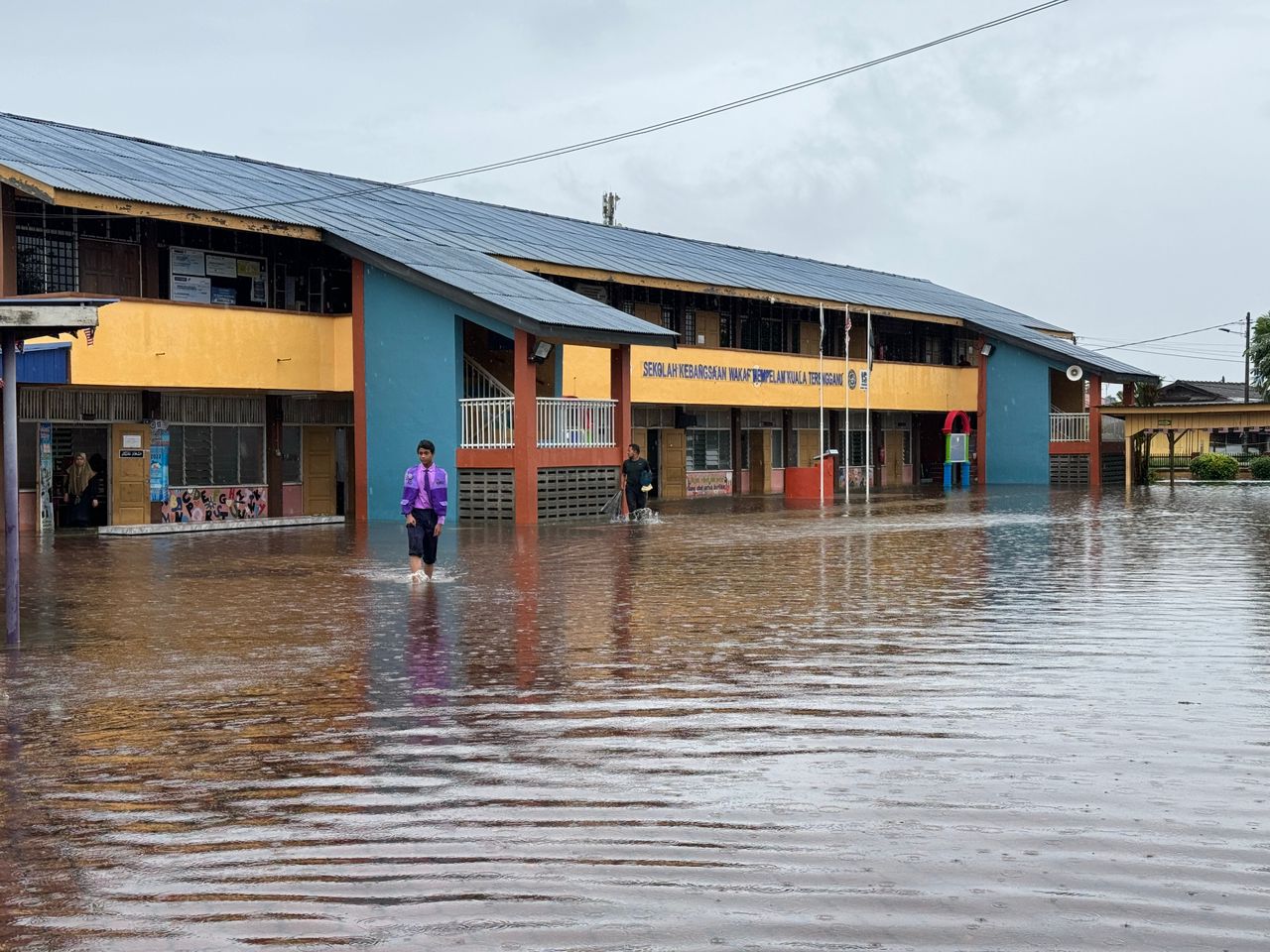 Banjir: Tiga sekolah di Kuala Terengganu ditutup