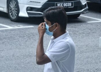 MOHD. Hafiz Abdul Kadar dilepas dan dibebaskan Mahkamah Tinggi Seremban hari ini atas tuduhan membunuh seorang warga asing empat tahun lalu.-UTUSAN/MOHD. SHAHJEHAN MAAMIN.