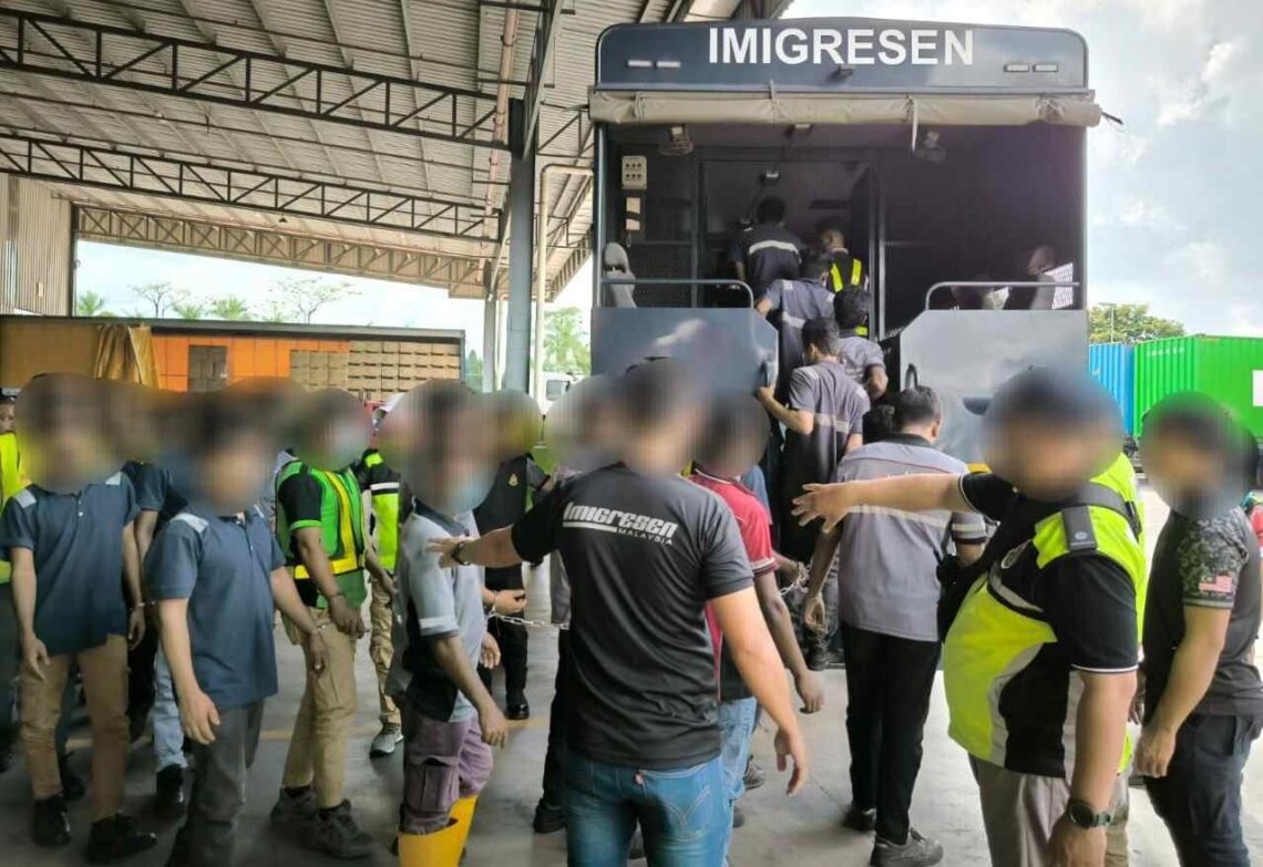 Imigresen Tahan 47 Warga Asing Gagal Tunjuk Pas Kerja