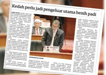 KERATAN laporan Utusan Malaysia.