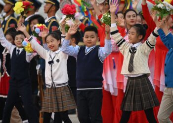 UNDANG-undang itu mengetengahkan pendidikan patriotik untuk anak muda dan kanak-kanak. - AFP