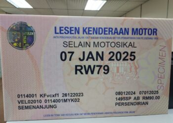 ADA pihak didakwa menawarkan `lesen terbang' motosikal dengan bayaran RM1,500 hingga RM2,500.. - GAMBAR HIASAN