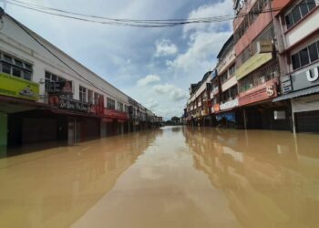 KOTA TINGGI merupakan daerah paling terjejas akibat banjir di Johor.