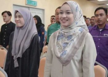 SEBAHAGIAN ahli Majlis Belia Negeri (MBN) Kedah yang hadir semasa mesyuarat agung tahunan berlangsung di Kompleks Belia dan Sukan Jalan Stadium, Alor Setar, Kedah baru-baru ini. – UTUSAN/ABD. RAZAK OSMAN