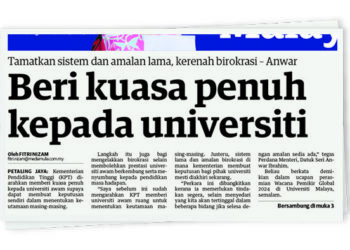 UTUSAN Malaysia terbitan 23 Januari 2024