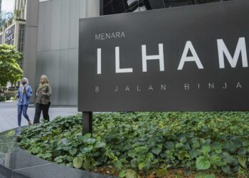 MENARA ILHAM  di ibu negara yang disita SPRM baru-baru ini