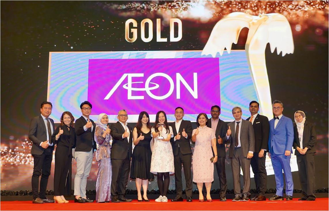 AEON terima Anugerah Emas pada Putra Brand Awards 2023