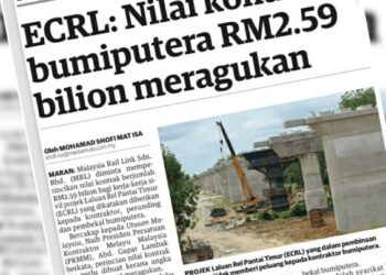 KERATAN laporan Utusan Malaysia.