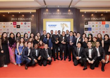 SUNWAY Group tampil cemerlang apabila merangkul empat anugerah pada Putra Brand Award 2023.