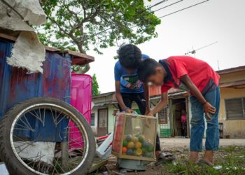 PENEMPATAN Rohingya di Jalan Pulau Senang 3, Semabok, Melaka yang jika dahulu merisaukan kini mencetuskan ketakutan penduduk setempat. – UTUSAN/SYAFEEQ AHMAD