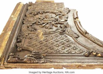 PAPAN kayu itu dilelong pada harga AS$718,750. -Gambar ihsan Heritage Auctions