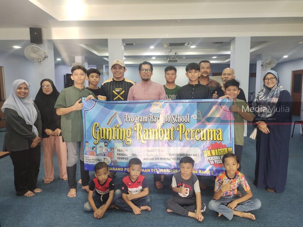 NGO anjur program gunting rambut percuma, ringankan beban ibu bapa 6