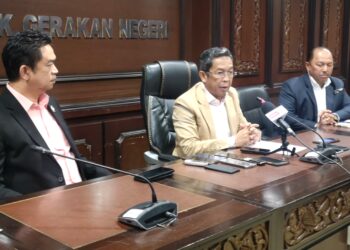 JALALUDDIN Alias pada sidang akhbar Pengumuman Program Mantai Rayo 2024 Negeri Sembilan di Wisma Negeri, Seremban hari ini.-UTUSAN/NUR SHARIEZA ISMAIL.