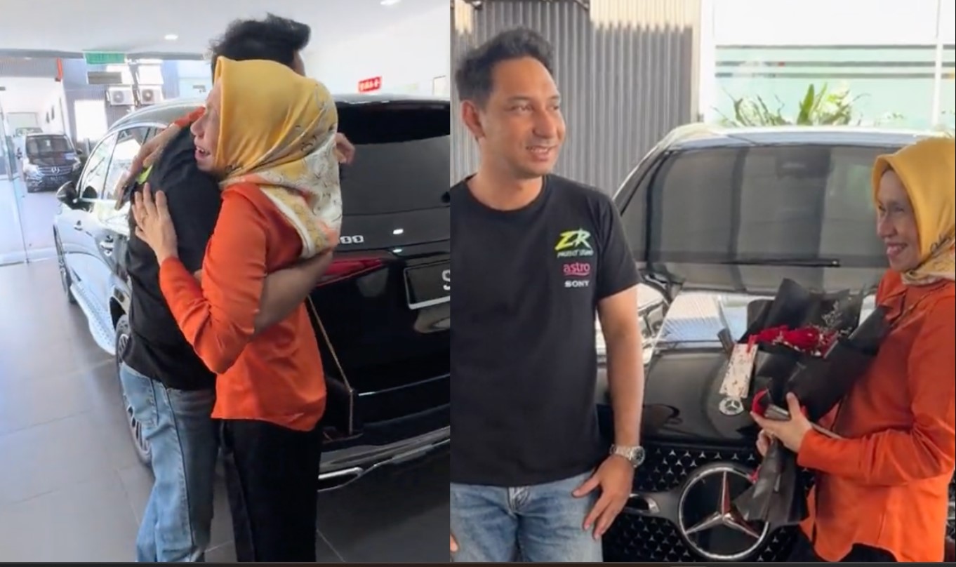 Ibu menangis Zizan Razak hadiahkan kereta mewah - Utusan Malaysia