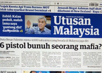 UTUSAN MALAYSIA 2 April 2024.