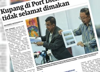 KERATAN laporan Utusan Malaysia.