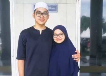 NURUL Raihan Primuharsa Putra dan suaminya, Mohd. Azam Fazli Abdul Hamid tidak melepaskan peluang setelah menunggu lebih 15 tahun untuk menunaikan ibadah haji tahun ini.