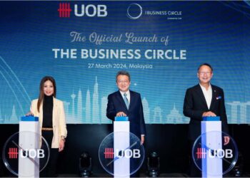 Majlis pelancaran inisiatif The Business Circle oleh UOB Malaysia.