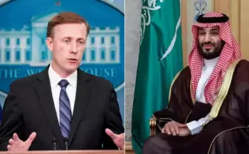 JAKE SULLIVAN bertemu Putera Mohammed Salman di Kaherah, Mesir, hari ini. -AGENSI