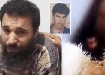 OMAR OMRAN yang hilang selama 26 tahun ditemukan di bilik bawah tanah di kediaman jirannya di Djelfa, Algeria.-AGENSI