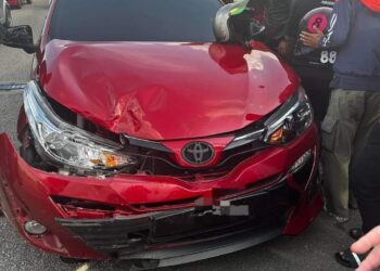 PEMANDU Toyota Vios yang melanggar Siti Nurul Masyitah Md. Elias disahkan mabuk dan mempunyai tujuh saman trafik tertunggak.