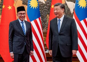 MALAYSIA menjalinkan hubungan diplomatik secara rasmi dengan China sejak 31 Mei 1974. – PMO