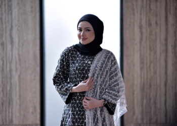 PETALING JAYA 7 MAC 2024 - Hannah Delisha pada Sesi Tayangan Barisan Drama ‘RaRa Macam Dulu-Dulu’ yang diadakan di GlamHall Damansara. / M Firdaus M Johari