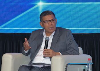 SAIFUDDIN Nasution Ismail pada Seminar Jenayah Siber dan Penyalahgunaan Bahan pada Pameran Perkhidmatan Pertahanan Asia (DSA) dan Pameran Keselamatan Kebangsaan Asia (NATSEC Asia) 2024, hari ini.