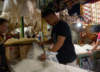 NASI adalah makanan ruji bagi kebanyakan orang Indonesia.-CNA