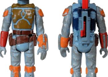 MAINAN Boba Fett yang tidak pernah sampai ke pasaran pada tahun 1970-an dijual dengan harga $525,000 yang memecahkan rekod. - GAMBAR ihsan Heritage Auctions