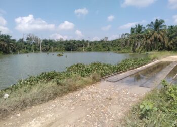 PEMBINAAN Empangan Klau untuk bekalan air ke Lembah Klang memerlukan ‘pengorbanan’ 98 peneroka Felda Lembah Klau, Raub, Pahang, yang menyerahkan ladang kelapa sawit mereka.
