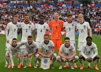 England bakal tampil sebagai skuad termahal dalam kejohanan Euro 2024 yang akan membuka tirai di Jerman minggu ini. - AFP