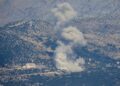 KEPULAN asap selepas pengeboman Israel di kampung Kfarshuba berhampiran sempadan dengan Israel di Lubnan.- AGENSI