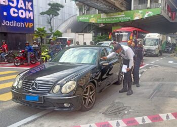 Polis Trafik Kuala Lumpur melaksanakan OP HUU sehingga 15/06/2024 yang member fokus kepada Ops Garisan Putih di sekitar ibu negara, semalam. -FB JSPT Kuala Lumpur