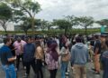 SATU insiden kebocoran gas dikesan berlaku Southern Support Zone Sepang Aircraft Engineering, Lapangan Terbang Antarabangsa Kuala Lumpur (KLIA).