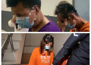 TIGA individu termasuk seorang wanita dibawà ke Mahkamah Johor Bahru untuk permohonan reman berkaitan kes culik seorang kanak-kanak perempuan, Albertine Leo Jia Hui di pusat beli-belah Eco Galleria, Iskandar Puteri sejak Sabtu lalu.