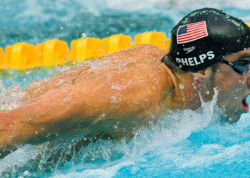MICHAEL Phelps memenangi 23 pingat emas Olimpik dalam acara renang walaupun berdepan gejala Kecelaruan Hiperaktif Kurang Daya Tumpuan (ADHD). – AFP