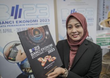 BANCI Ekonomi 2023 dilancarkan hari ini. - UTUSAN/FAIZ ALIF ZUBIR