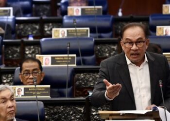 ANWAR Ibrahim - FOTO/JABATAN PENERANGAN