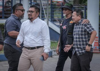 CHEGUBARD dan Tun Faisal Ismail Aziz hadir di IPD Putrajaya. - UTUSAN/FAIZ ALIF ZUBIR