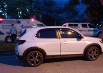 DUA mayat wanita dijumpai dalam sebuah kereta jenis Honda WRV berwarna putih di Taman Sri Rambai, Bukit Mertajam, Pulau Pinang