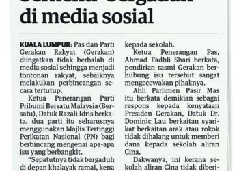 UTUSAN MALAYSIA 30 JULAI 2024