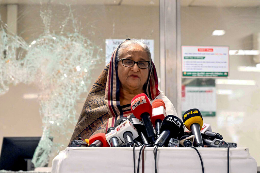 Sheikh Hasina tuntut tindakan diambil terhadap penunjuk perasaan 6