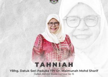 Maimunah, Datuk Bandar Kuala Lumpur wanita pertama