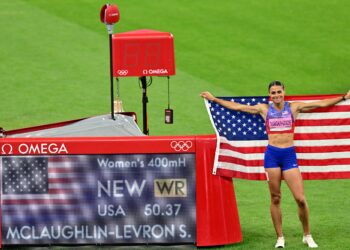 SYDNEY MCLAUGHLIN-LEVRONE - AFP