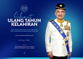 Ucapan ulang tahun kepada YDP Melaka ketujuh - FACEBOOK RASMI SULTAN IBRAHIM