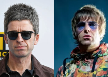 NOEL (kiri) dan Liam Gallagher.