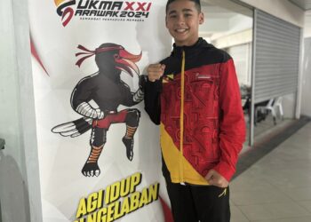 Muhammad Mikail Ghazali Zulfikar merupakan adik kepada bintang ONE Championship, Johan Ghazali.-IHSAN SARAWAK