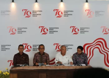 BASUKI Hadimuljono mengadakan sidang media di Jakarta, Indonesia.- AGENSI